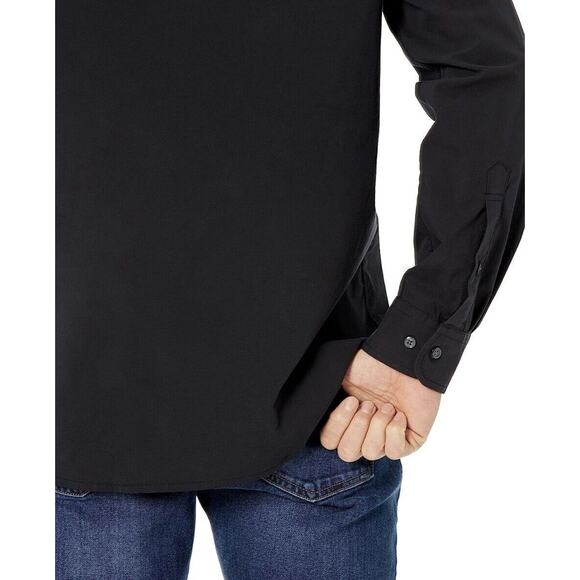 Amazon Essentials Men's Regular-Fit Long-Sleeve Casual Poplin Shirt Amazon's‎ - Picture 6 of 8